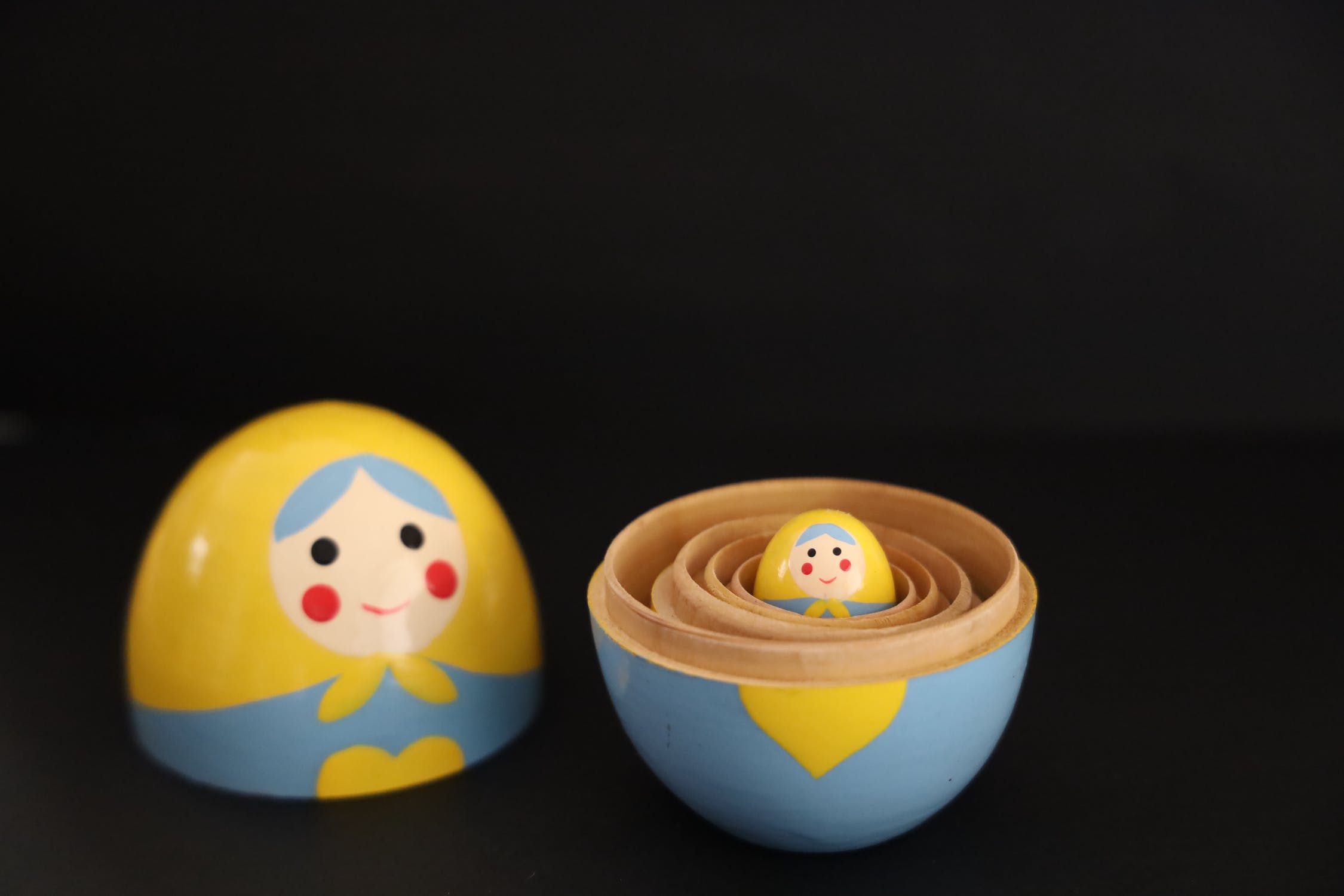 Russian dolls - dolls inside dolls inside dolls